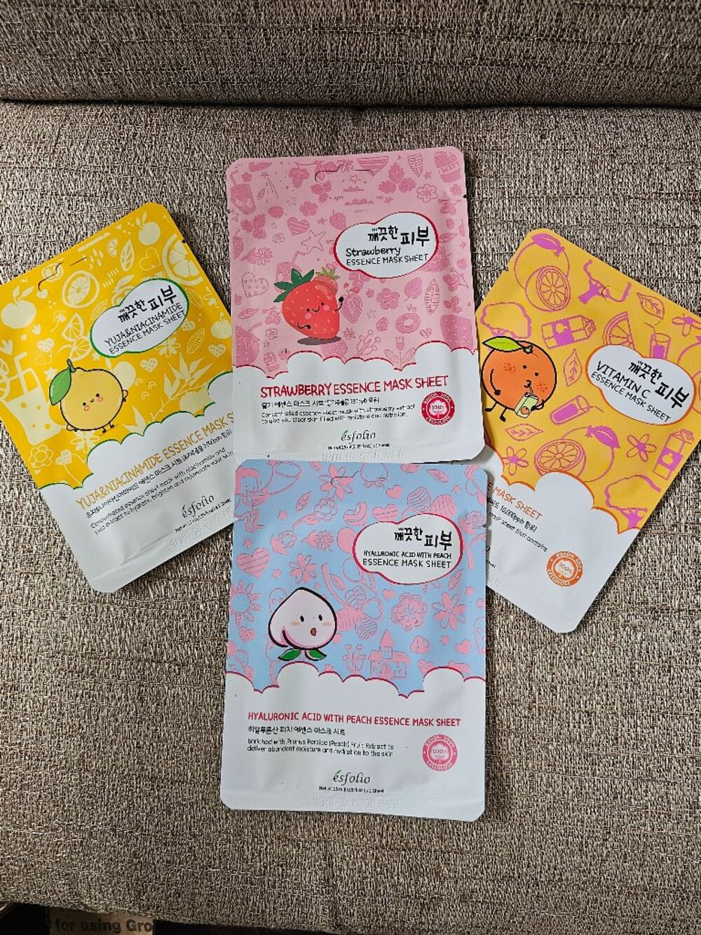 NIP Esfolio Korean Essence Sheet Face Masks – Try One!